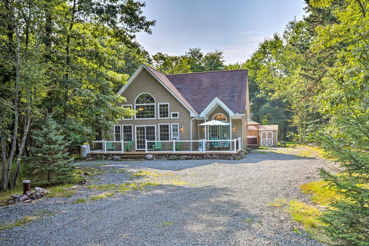 Family Home With Hot Tub, Close To Lake And Hiking! Albrightsville 外观 照片